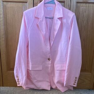 Pink Blazer Jacket